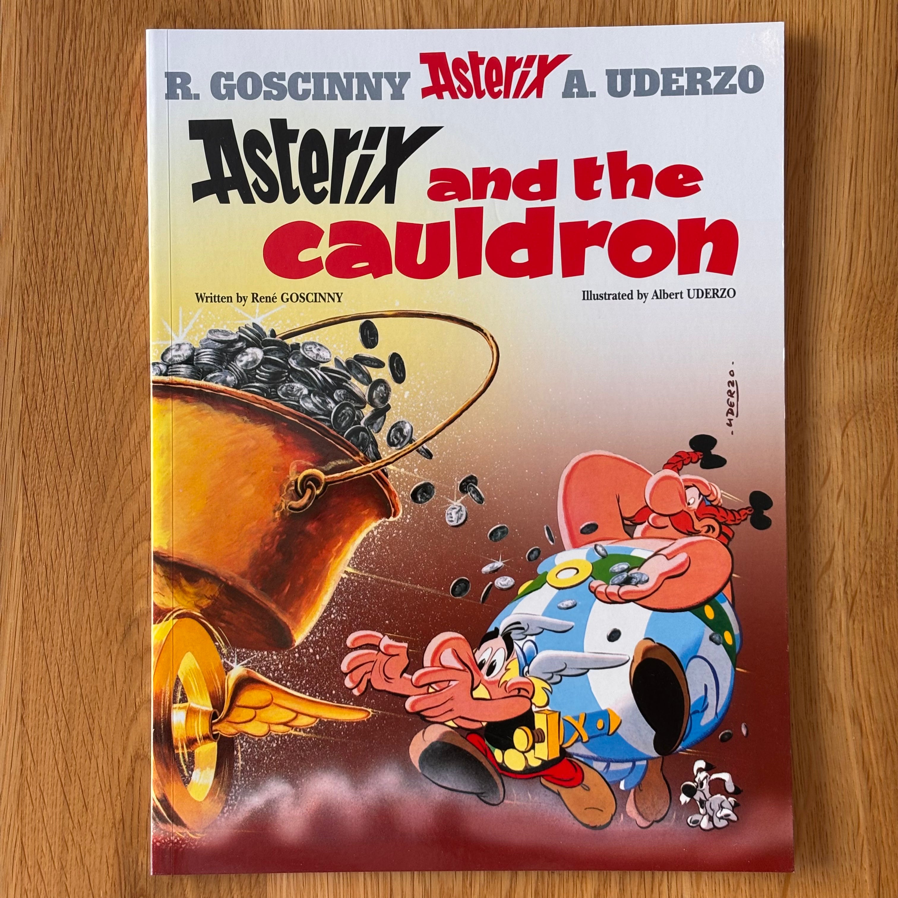 Asterix and the Cauldron by René Goscinny and Albert Uderzo