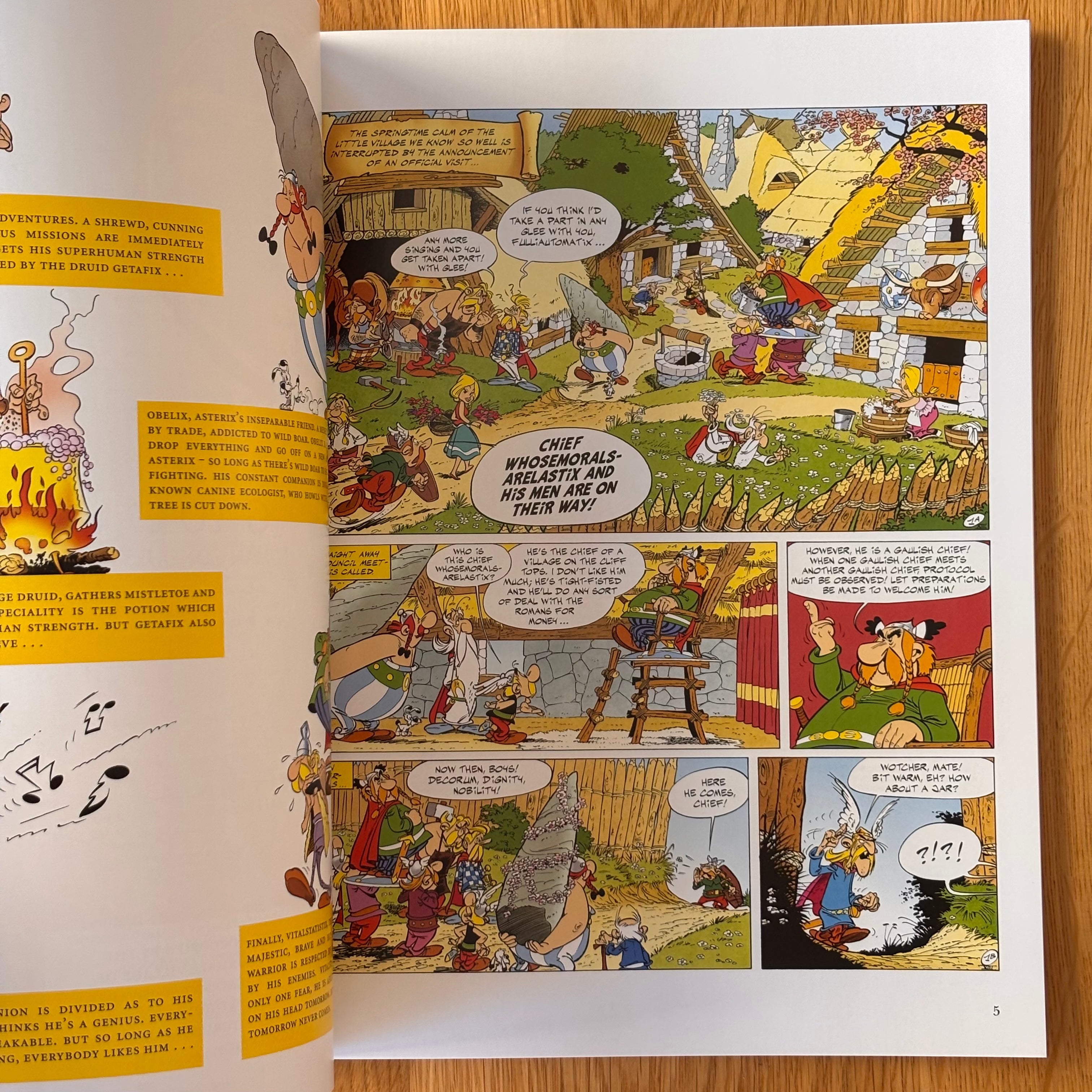 Asterix and the Cauldron by René Goscinny and Albert Uderzo