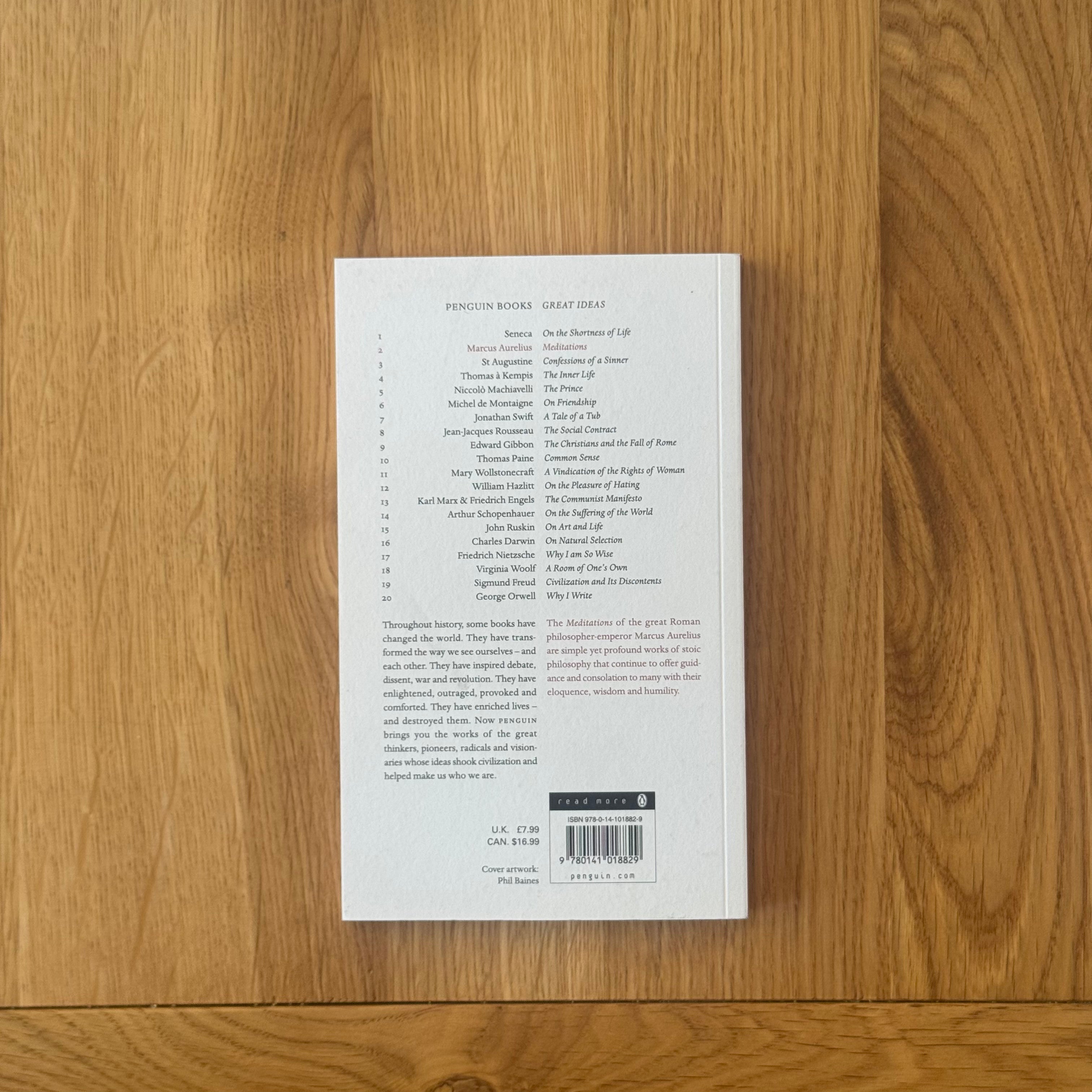 Great Ideas: Meditations by Marcus Aurelius