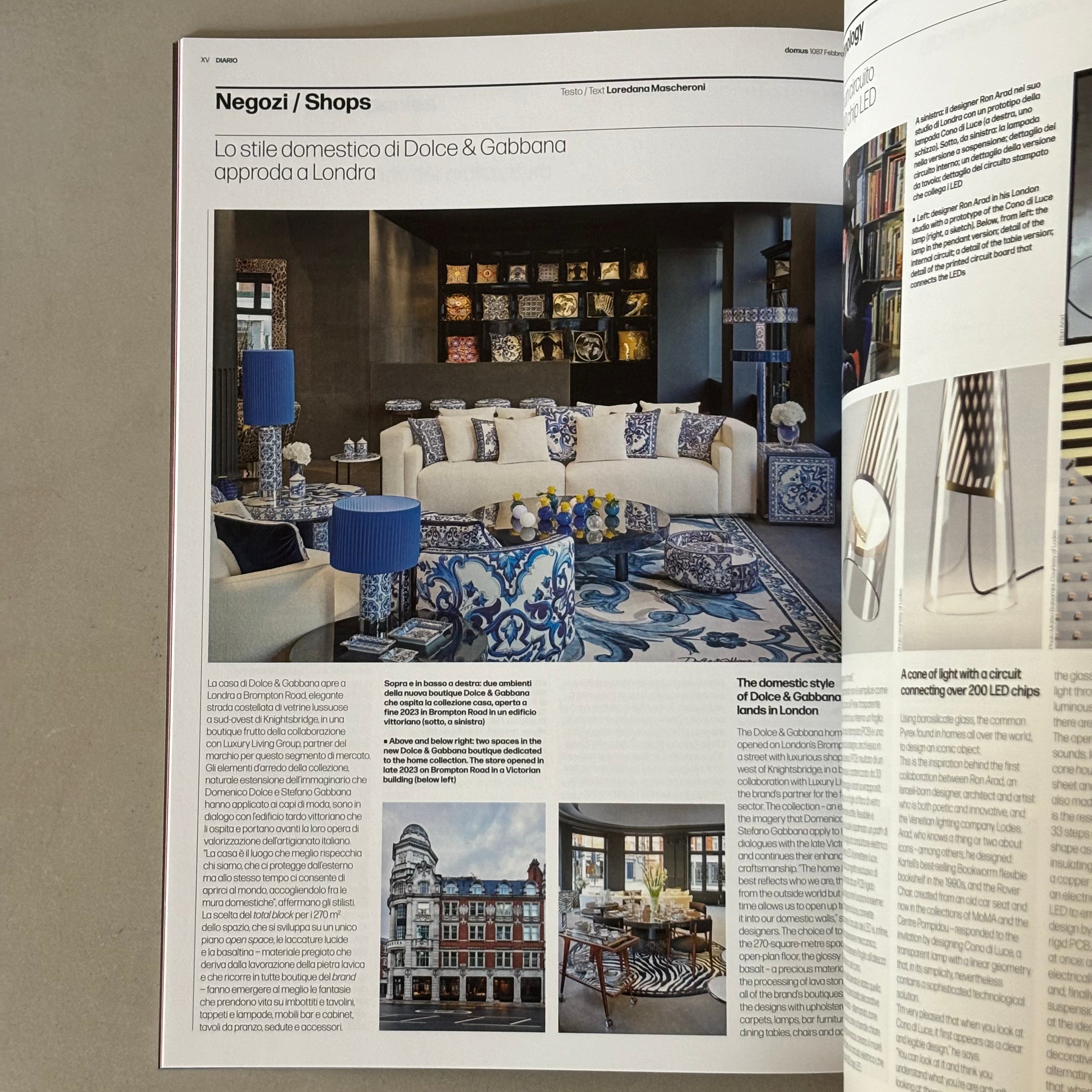 Domus Magazine, issue 1087