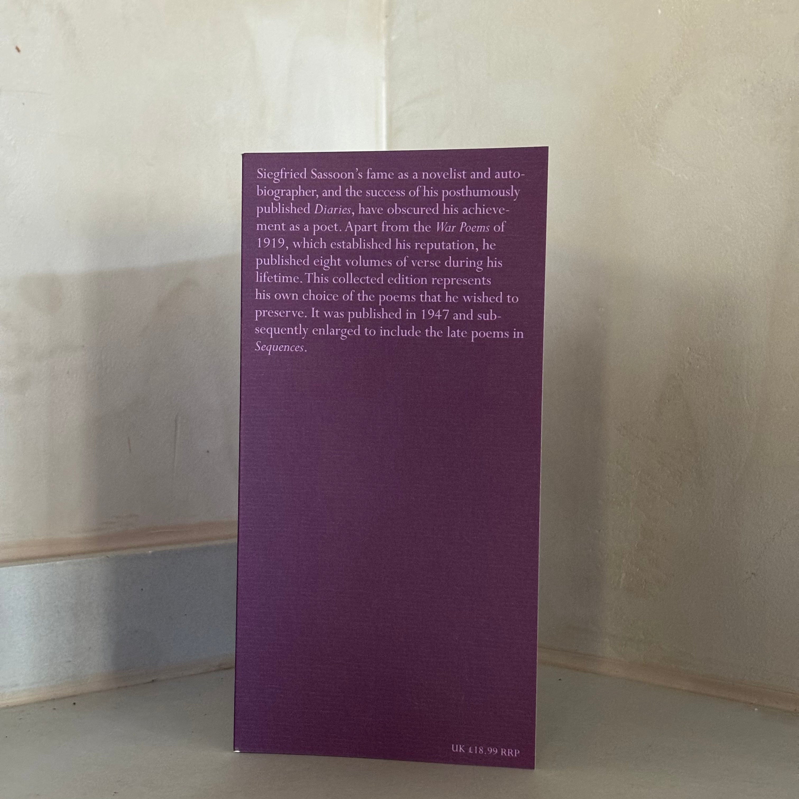 Collected Poems by Siegfried Sassoon