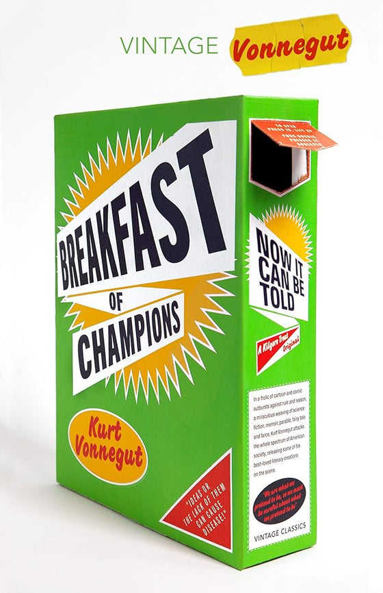 Breakfast of Champions: Discover this iconic novel from the brilliant space-wanderer Kurt Vonnegut - rejacketed in a new, witty series style. cover image