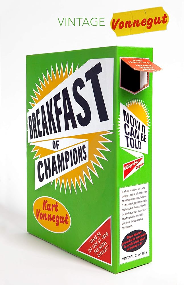 Breakfast of Champions: Discover this iconic novel from the brilliant space-wanderer Kurt Vonnegut - rejacketed in a new, witty series style. cover image