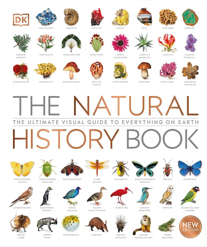The Natural History Book: The Ultimate Visual Guide to Everything on Earth cover image