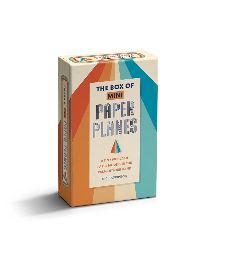 The Box of Mini Paper Planes: A Tiny World of Paper Models in the Palm of Your Hand cover image