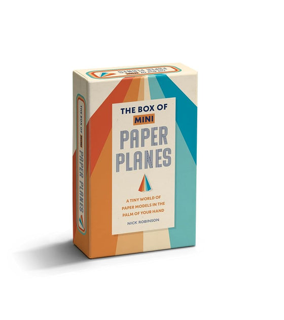 The Box of Mini Paper Planes: A Tiny World of Paper Models in the Palm of Your Hand cover image