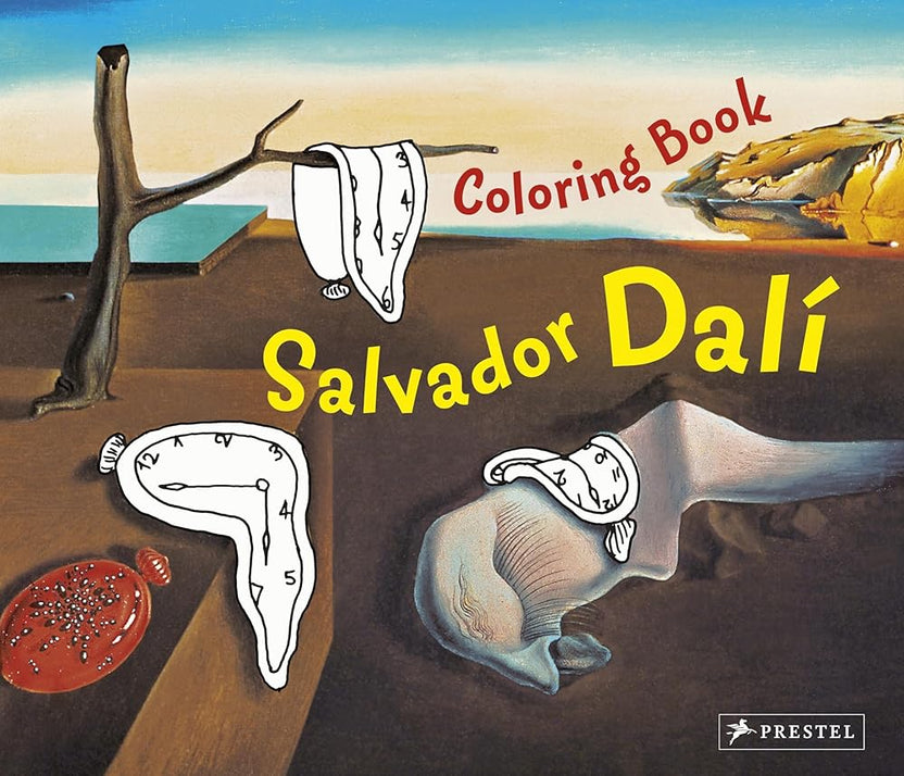 Coloring Book Salvador Dalí cover image