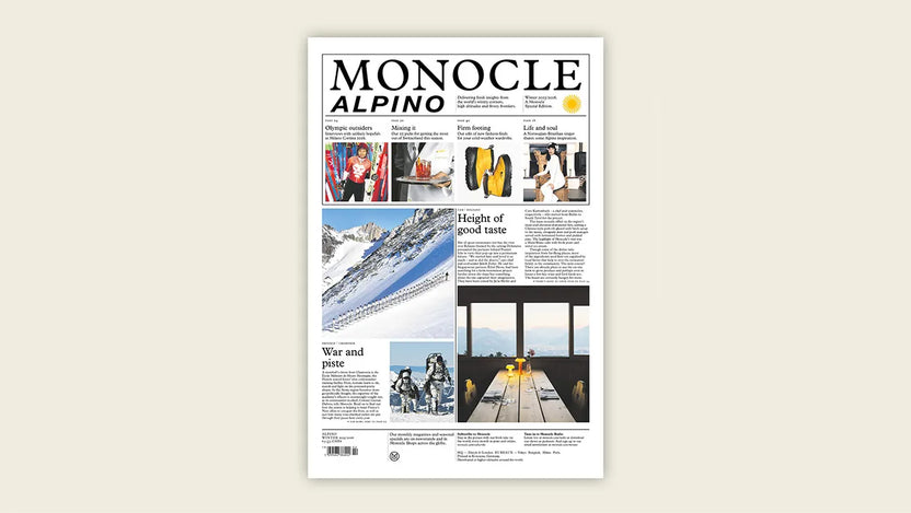Monocle Alpino Newspaper - Winter25/26