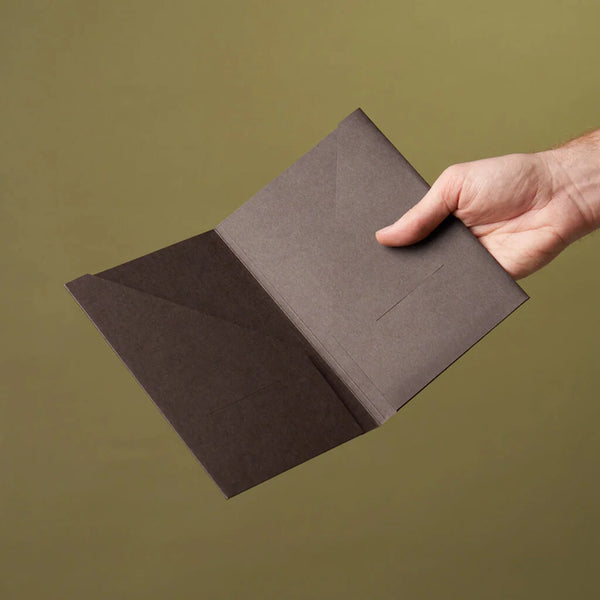 paper republic | card & cash holder for your leather journal [XL]