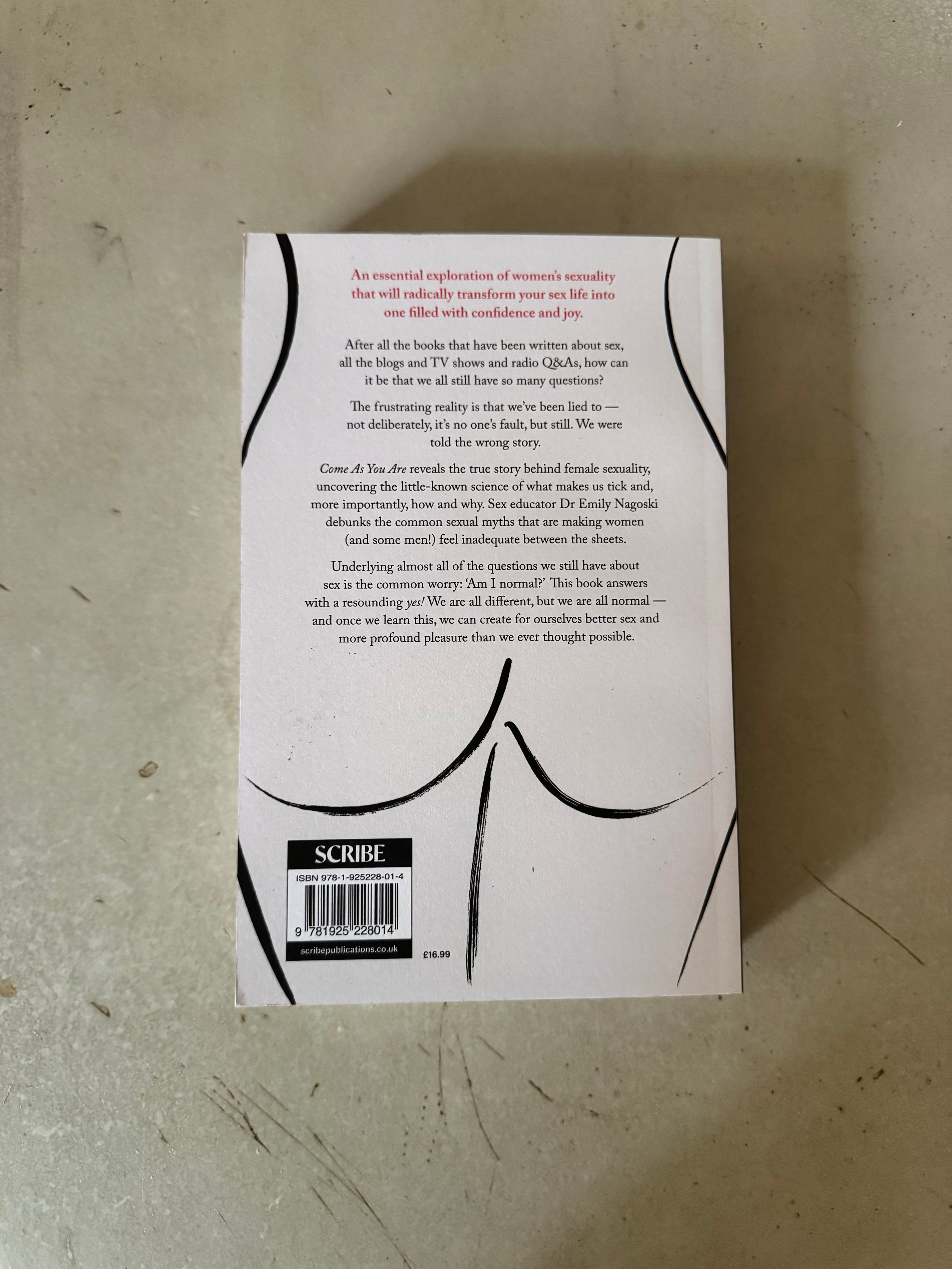 Come as You Are by Emily Nagoski