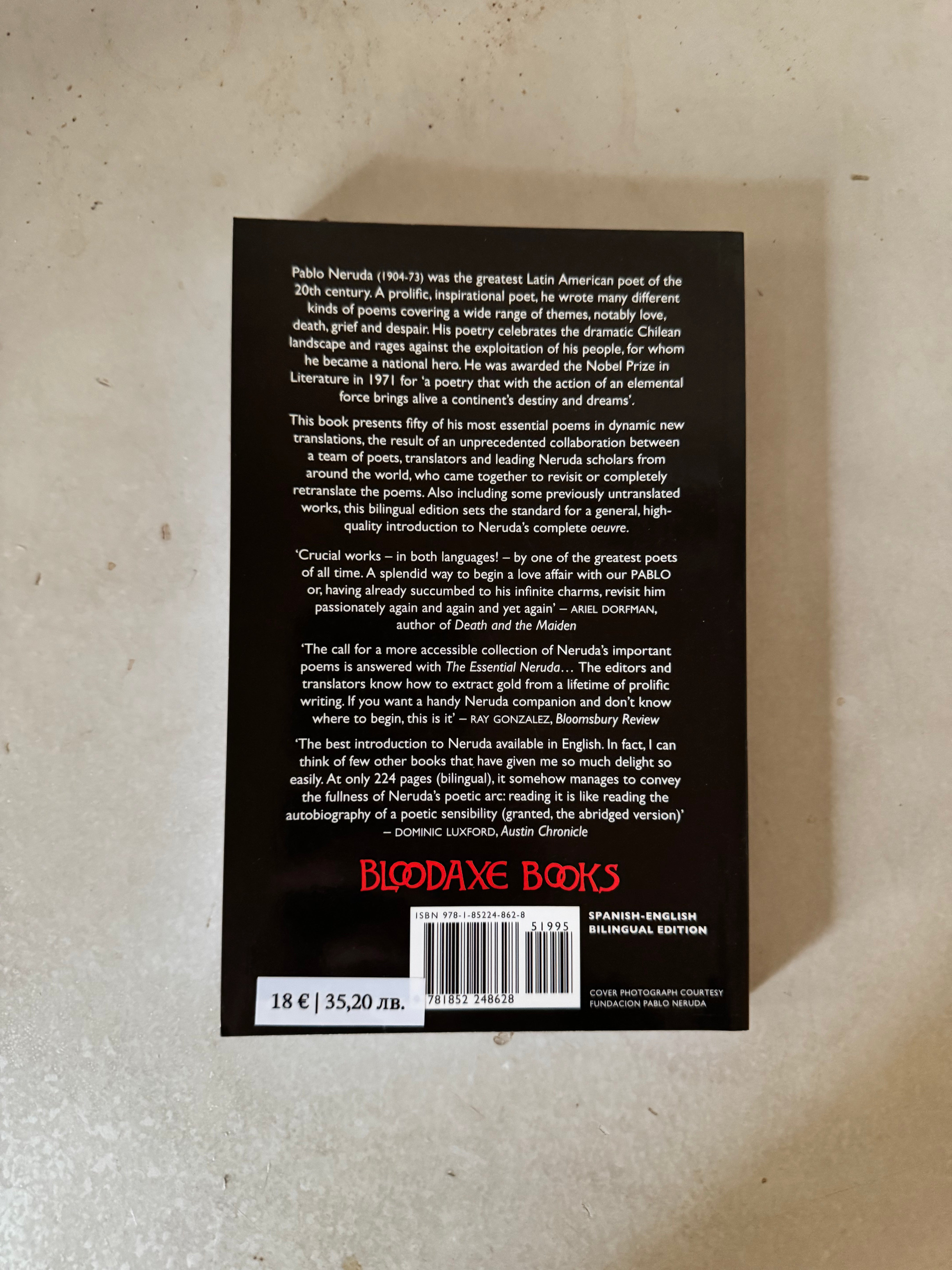 The Essential Neruda : Selected Poems by Pablo Neruda