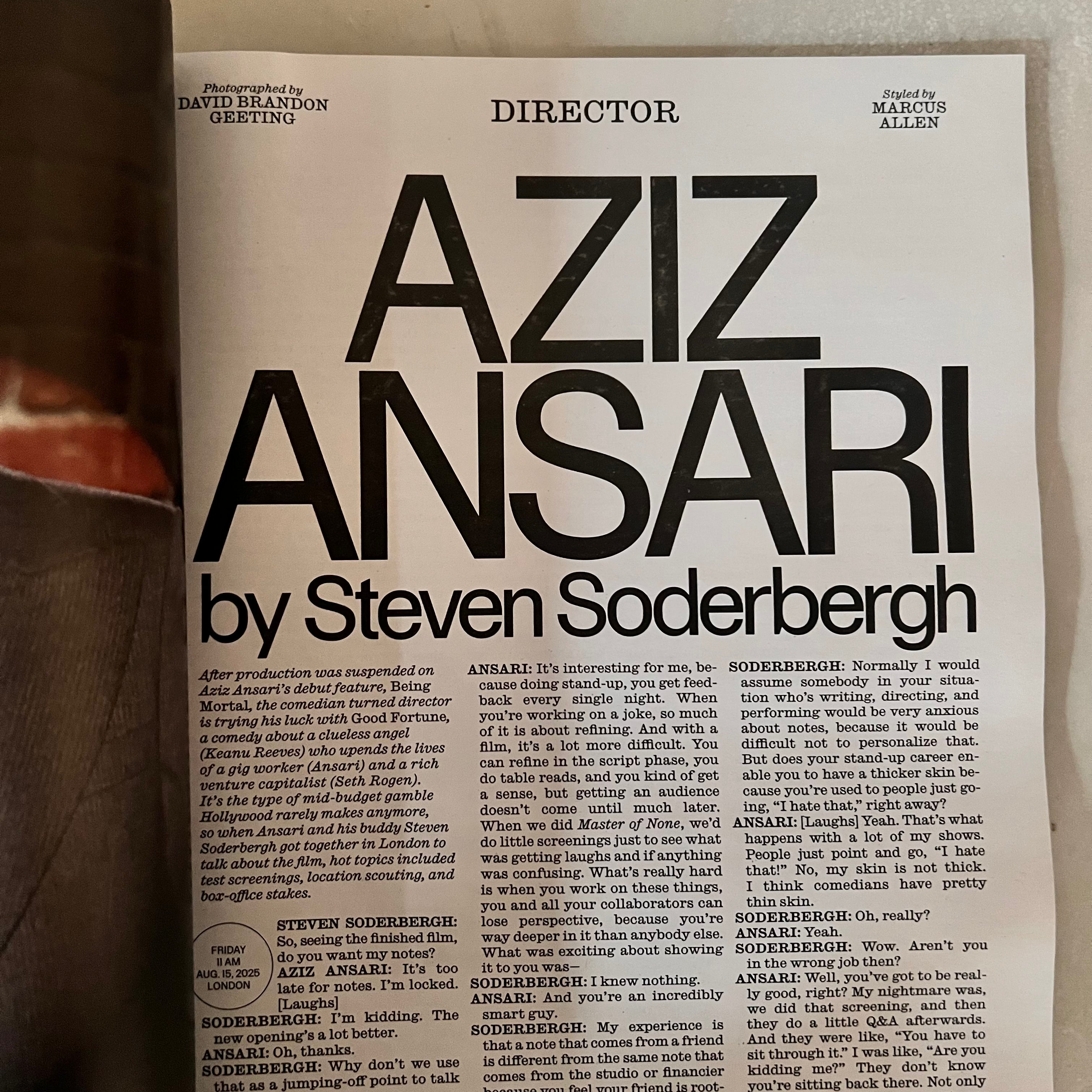 Interview Magazine, Issue 563: Jeremy Allen White