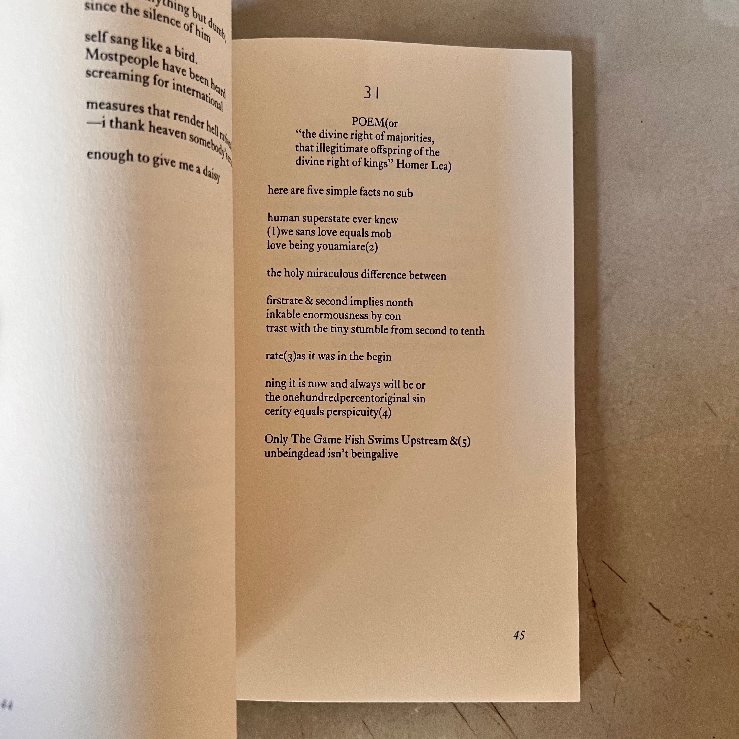 73 Poems by E. E. Cummings