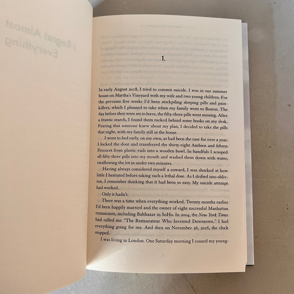 I Regret Almost Everything by Keith McNally