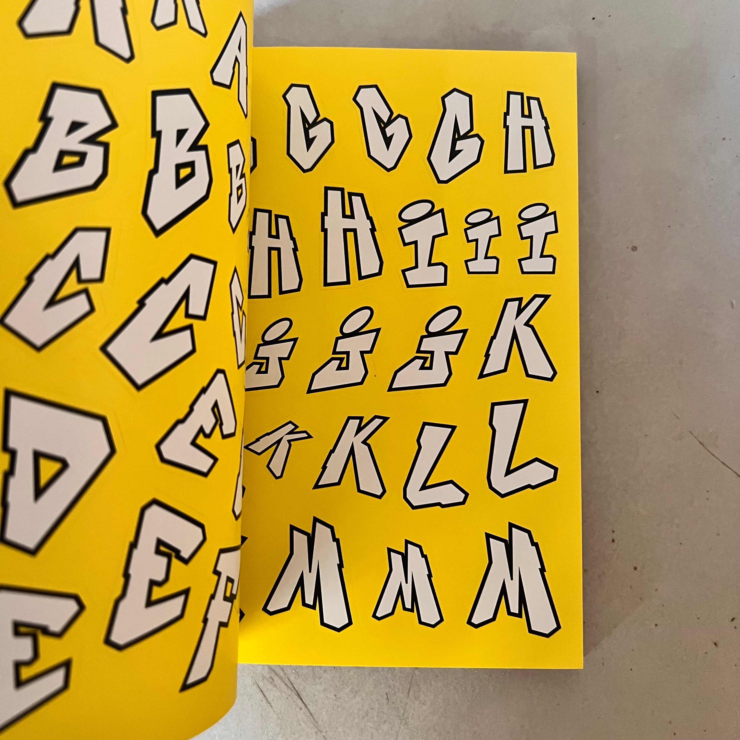 The Graffiti Alphabet Sticker Book: Over 1000 stickers!