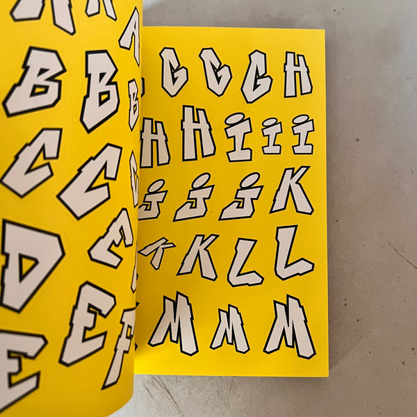 The Graffiti Alphabet Sticker Book: Over 1000 stickers!