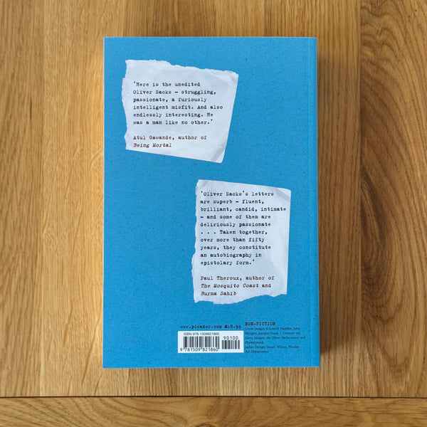 Letters by Oliver Sacks