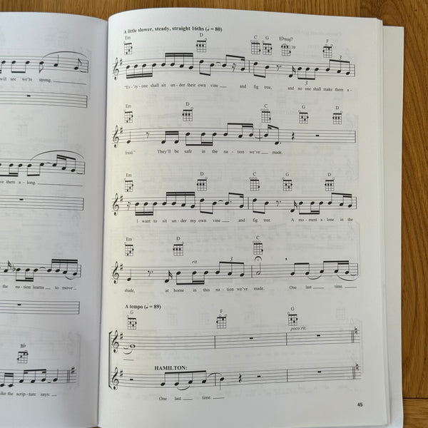 Hamilton: Ukulele Selections by Lin-Manuel Miranda