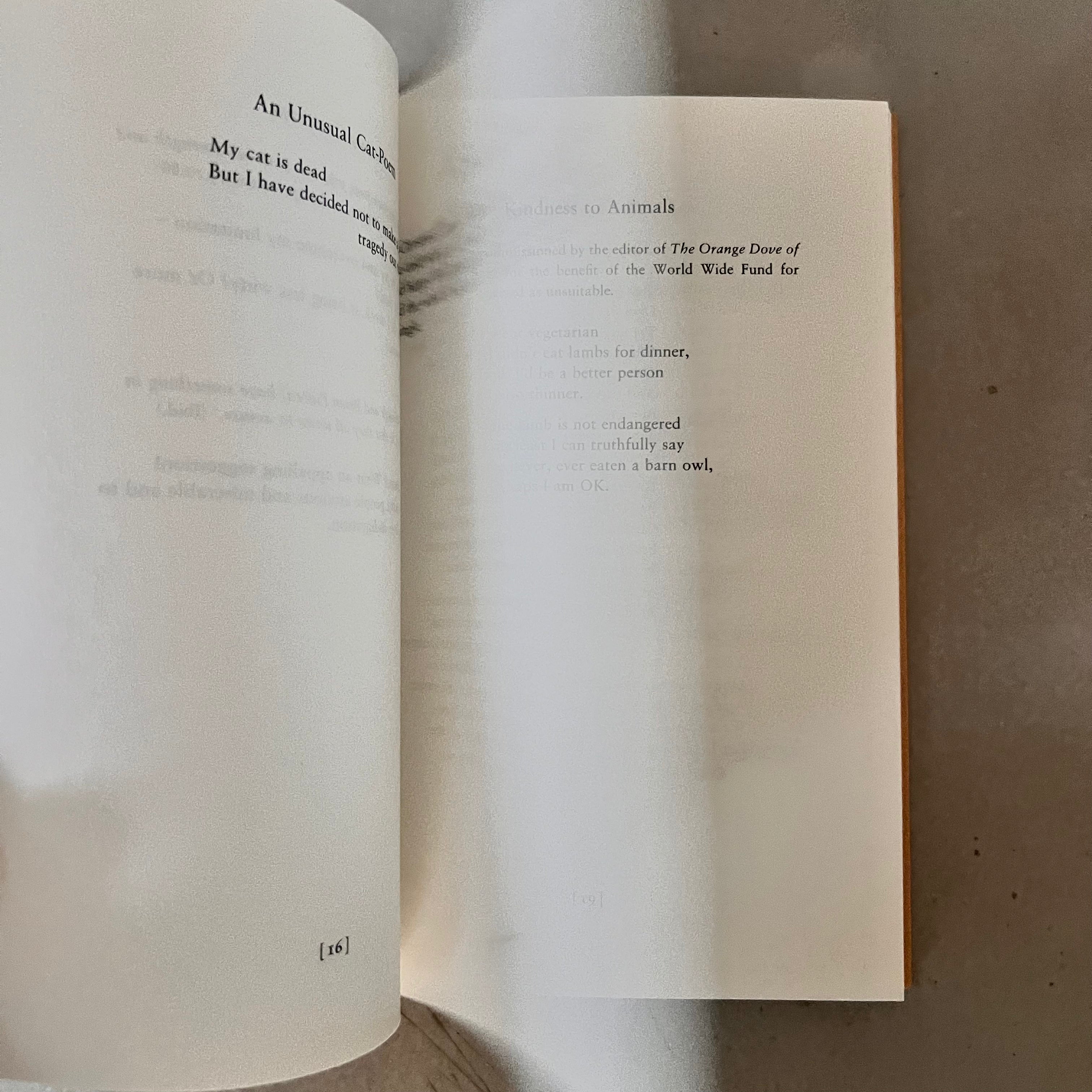 Serious Concerns by Wendy Cope