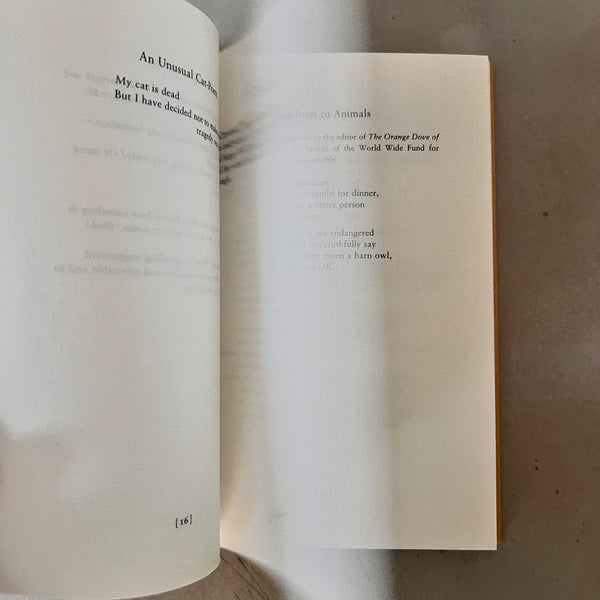 Serious Concerns by Wendy Cope