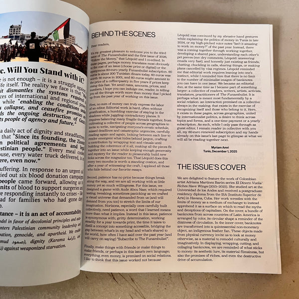 The Funambulist, Issue 63: Follow the Money