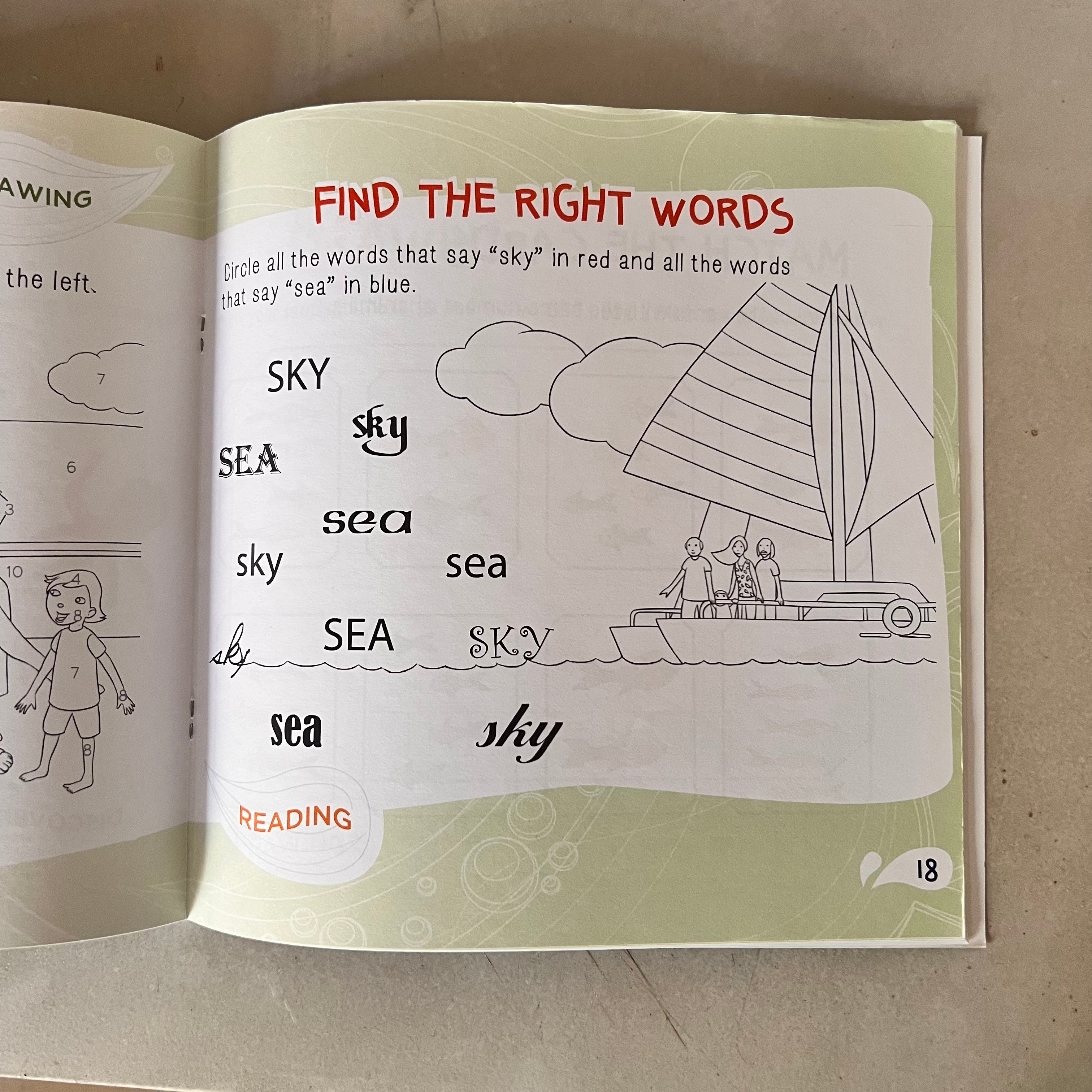 Valentin and the Whale. Activity book by Esperanza & Valentin