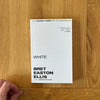 White by Bret Easton Ellis