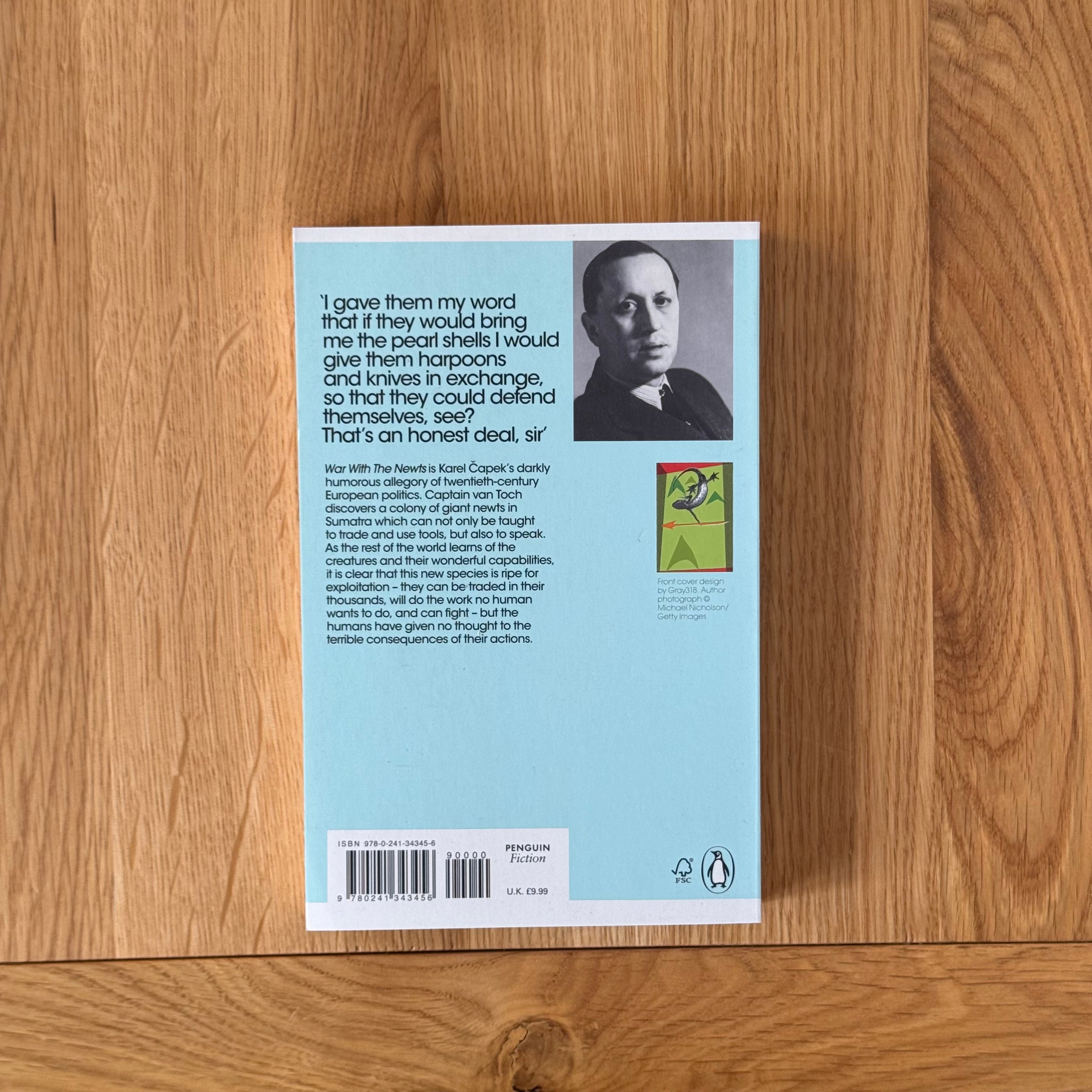 War with the Newts by Karel Capek