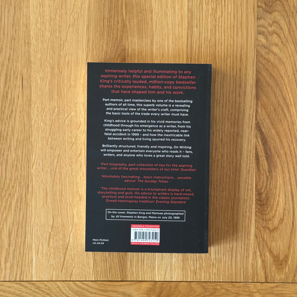 On Writing by Stephen King