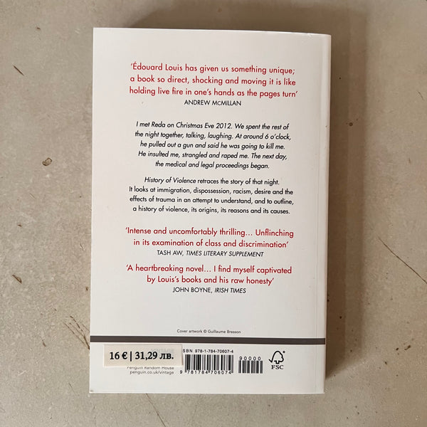 History of Violence by Edouard Louis