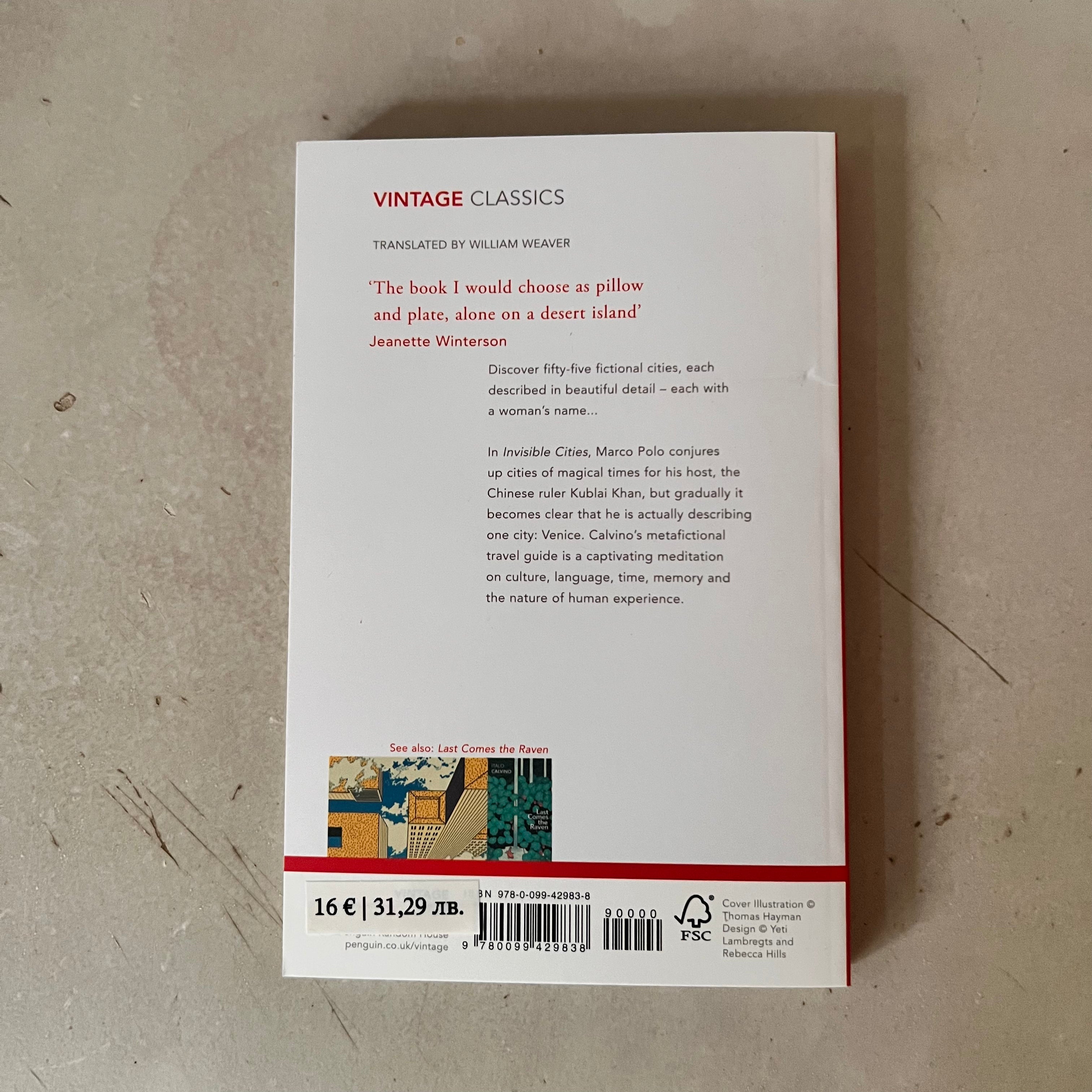 Invisible Cities by Italo Calvino