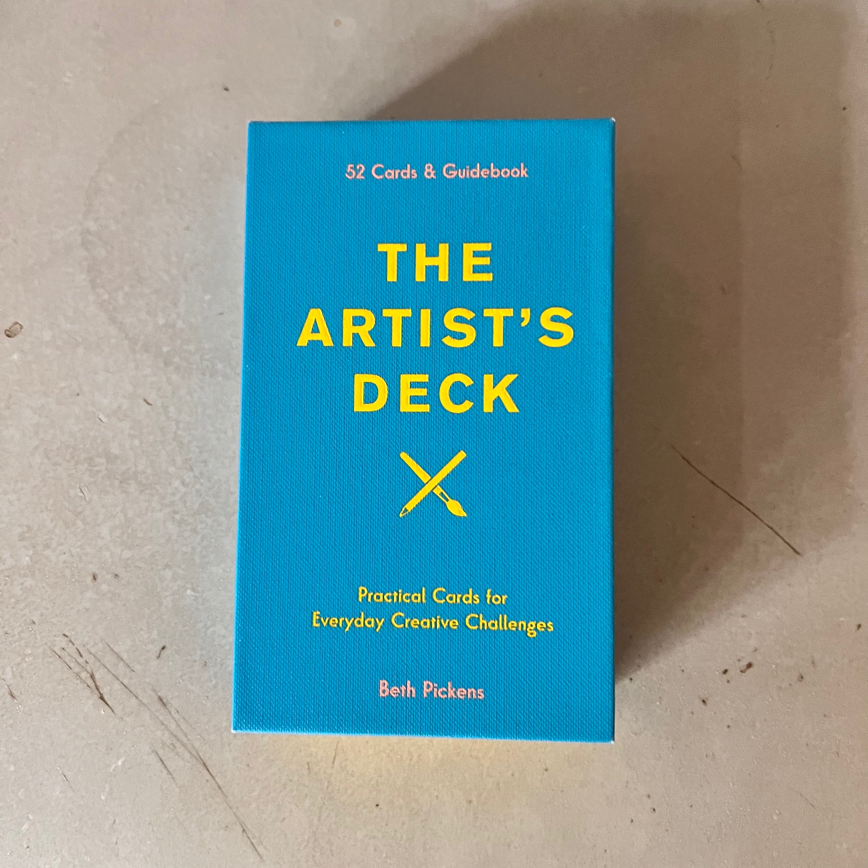 The Artist's Deck: Practical Cards for Everyday Creative Challenges by Beth Pickens