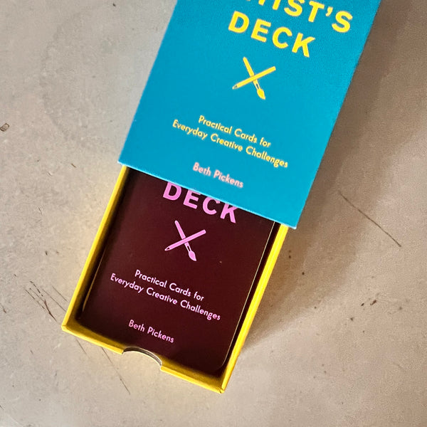 The Artist's Deck: Practical Cards for Everyday Creative Challenges by Beth Pickens