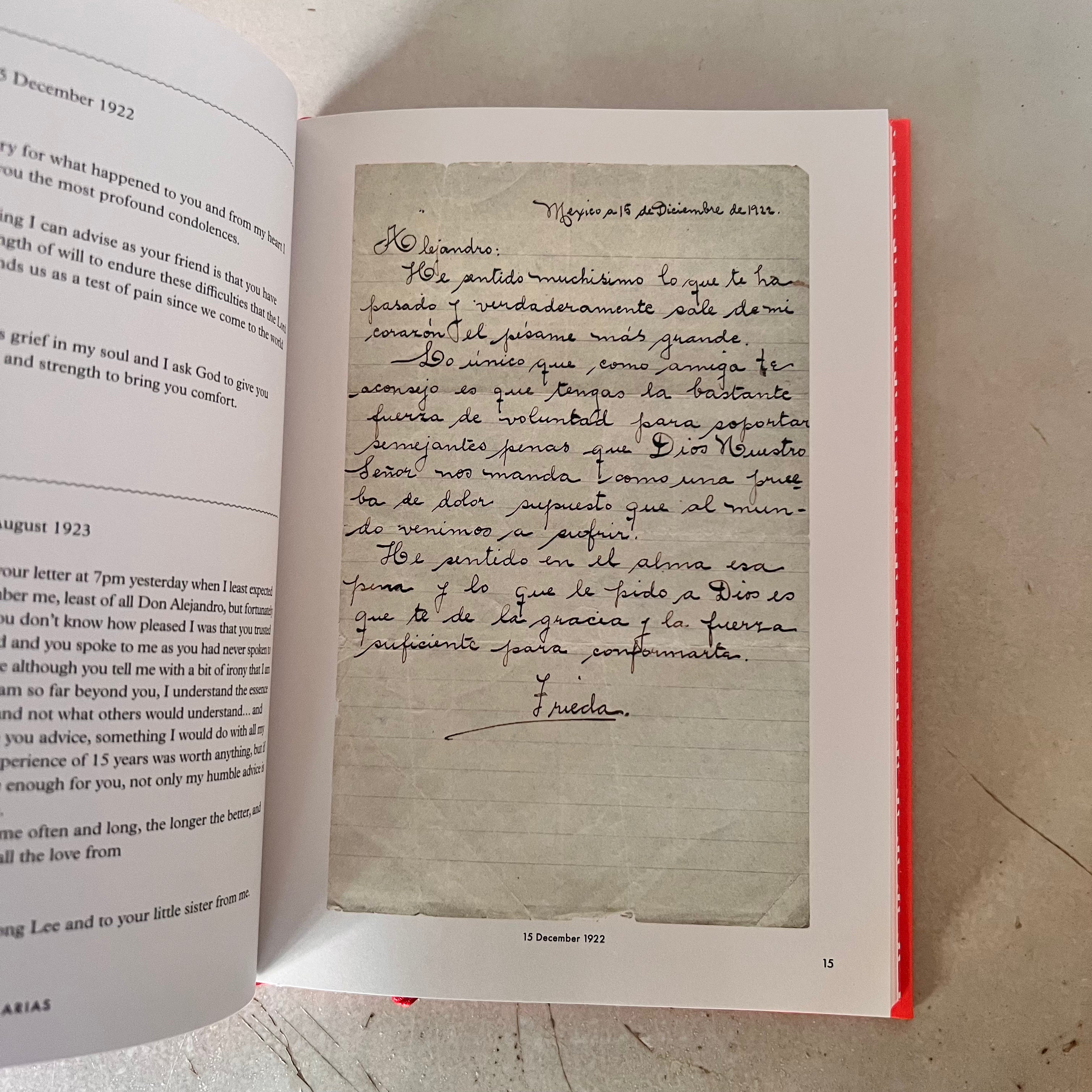 Frida Kahlo's Love Letters by Suzanne Barbezat