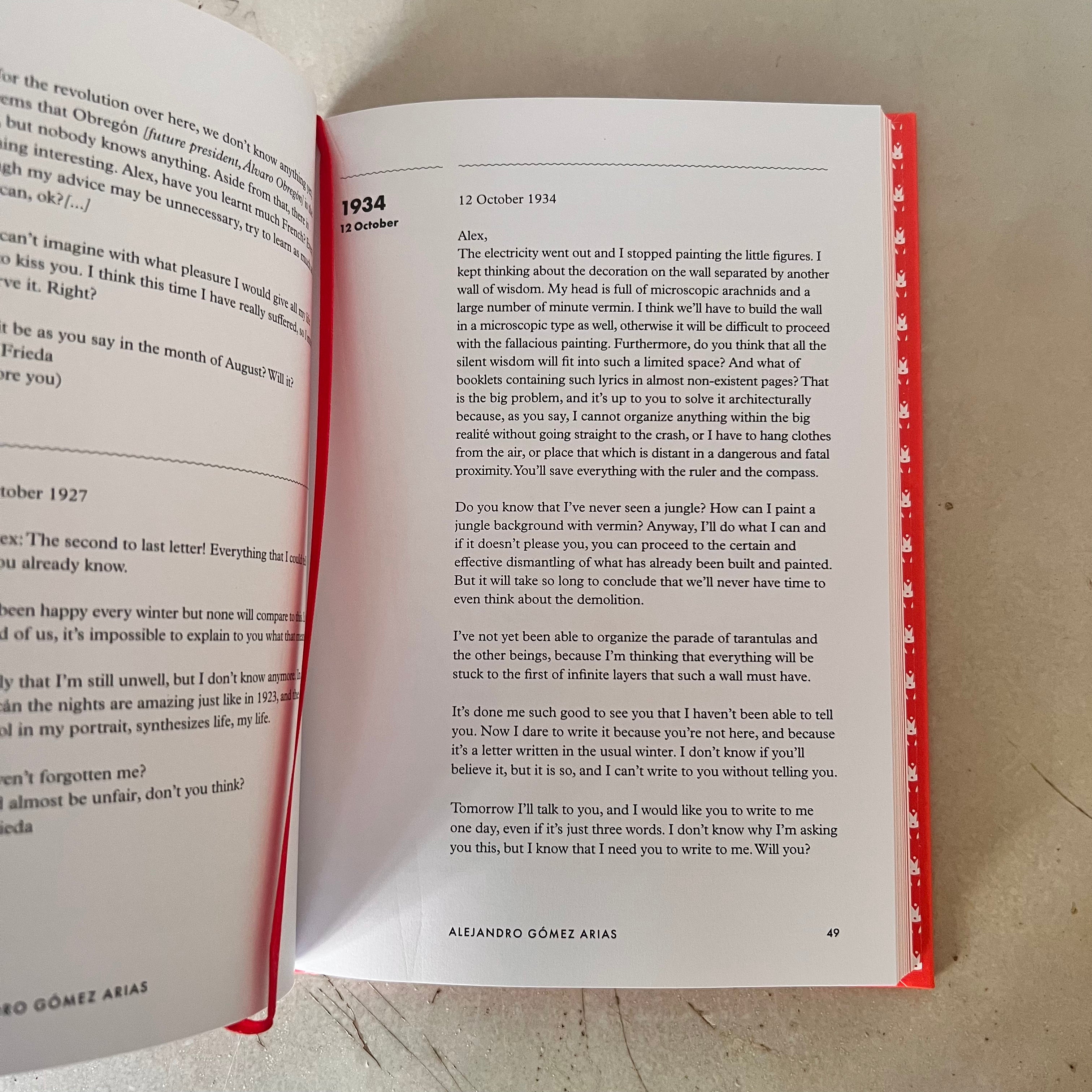 Frida Kahlo's Love Letters by Suzanne Barbezat