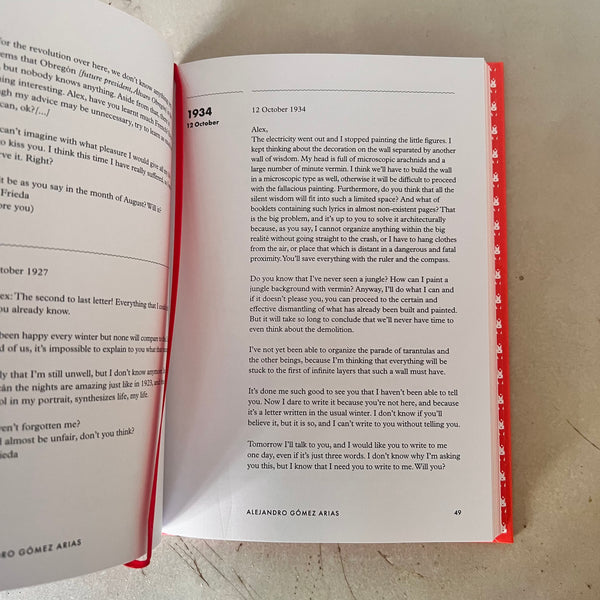 Frida Kahlo's Love Letters by Suzanne Barbezat