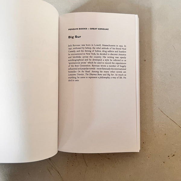 Big Sur by Jack Kerouac