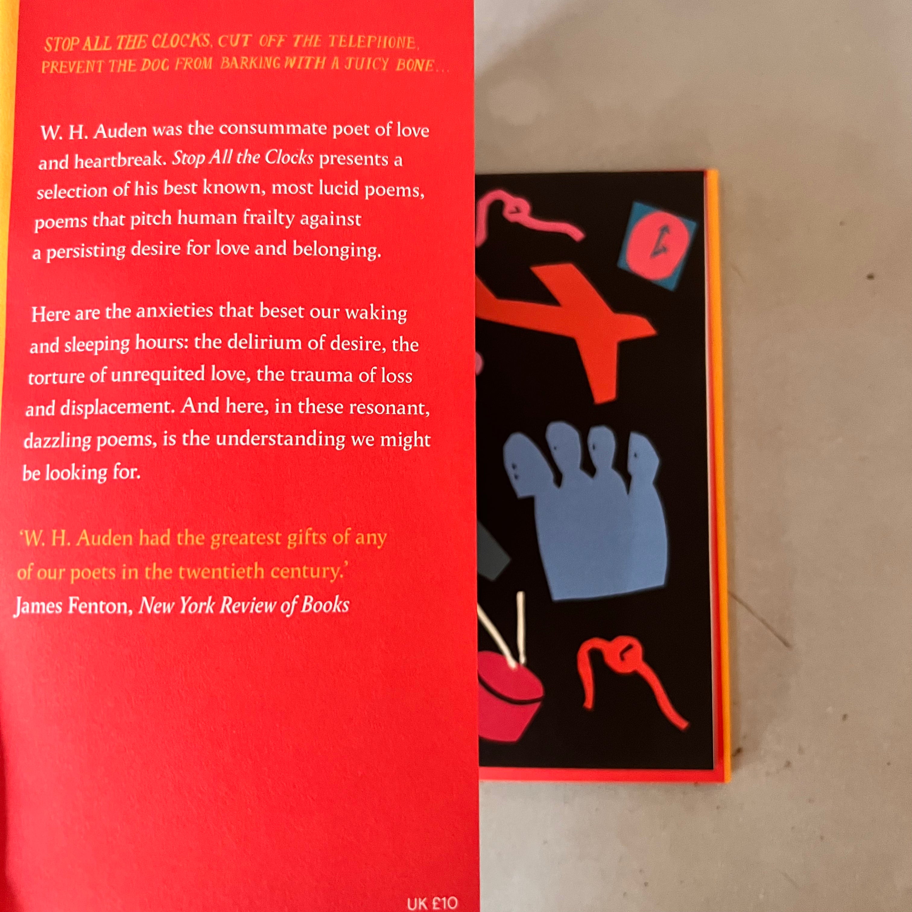 Stop All the Clocks: Poems of Love and Loss by W. H. Auden