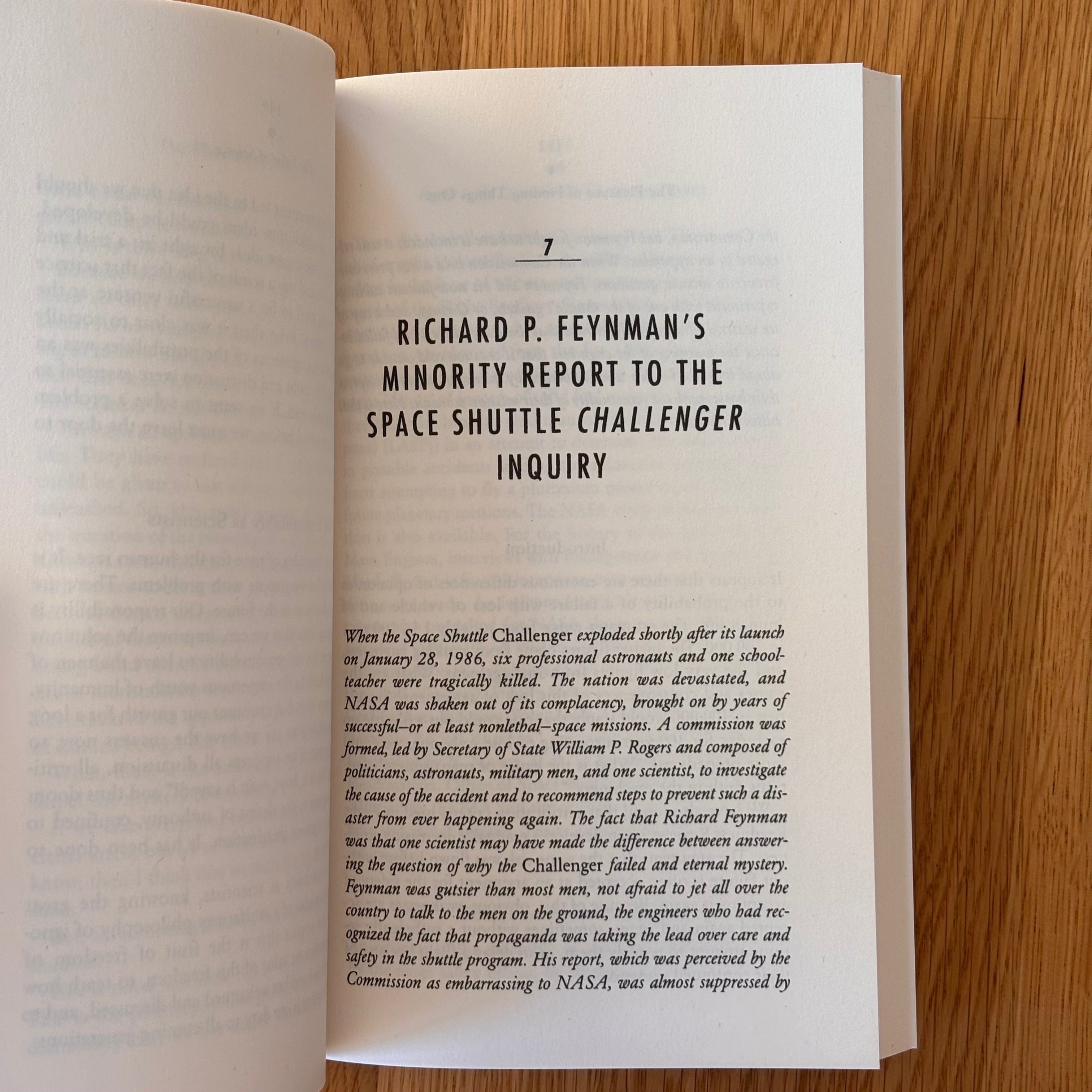 The Pleasure of Finding Things Out by Richard P. Feynman