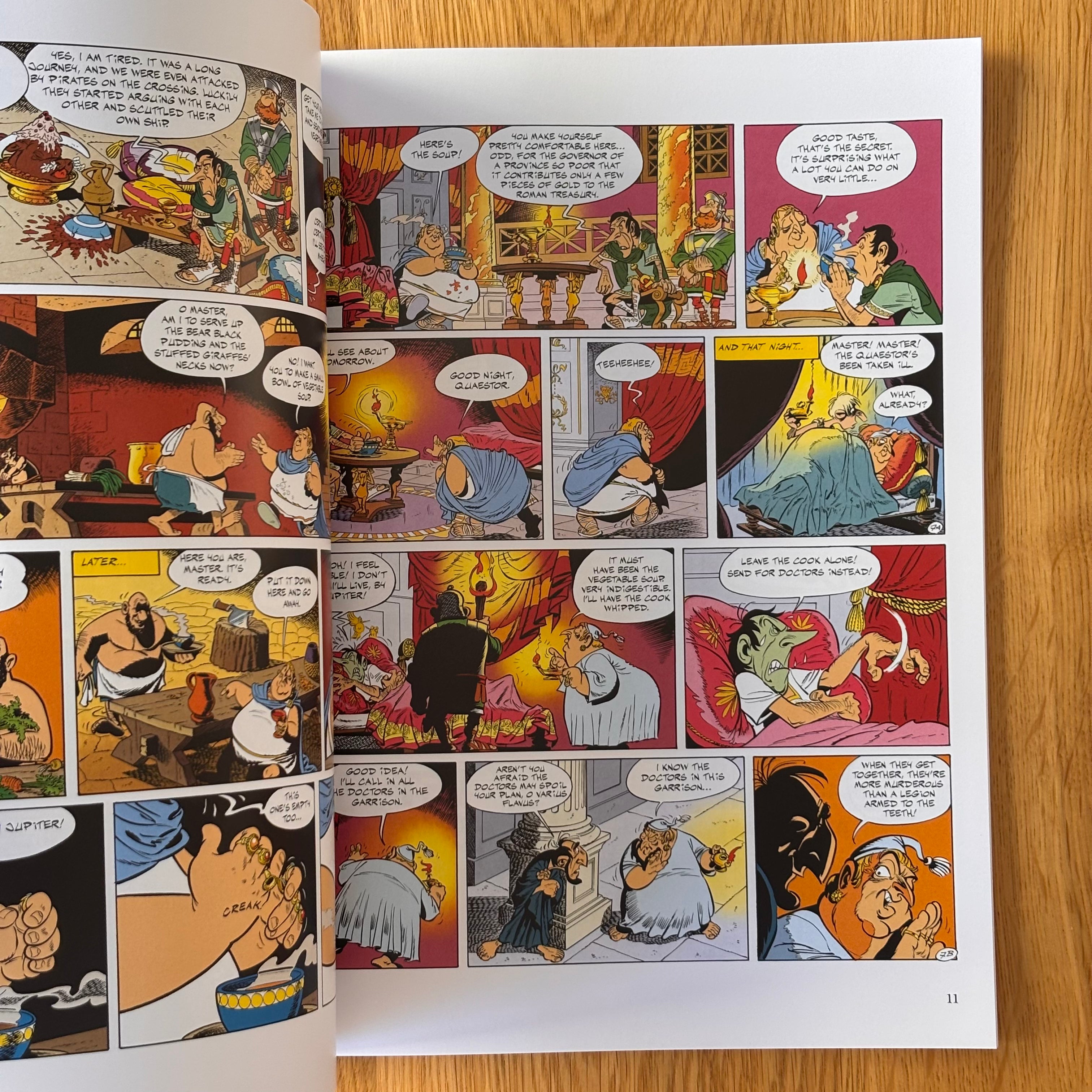 Asterix in Switzerland by René Goscinny and Albert Uderzo