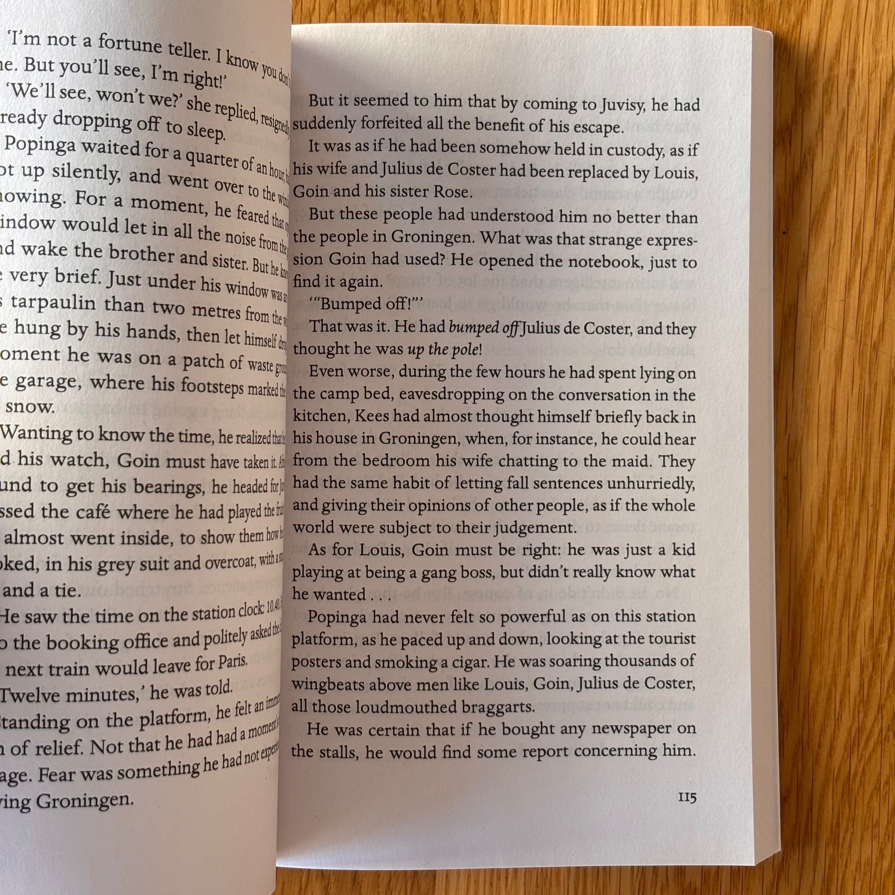 The Man Who Watched the Trains Go By by Georges Simenon