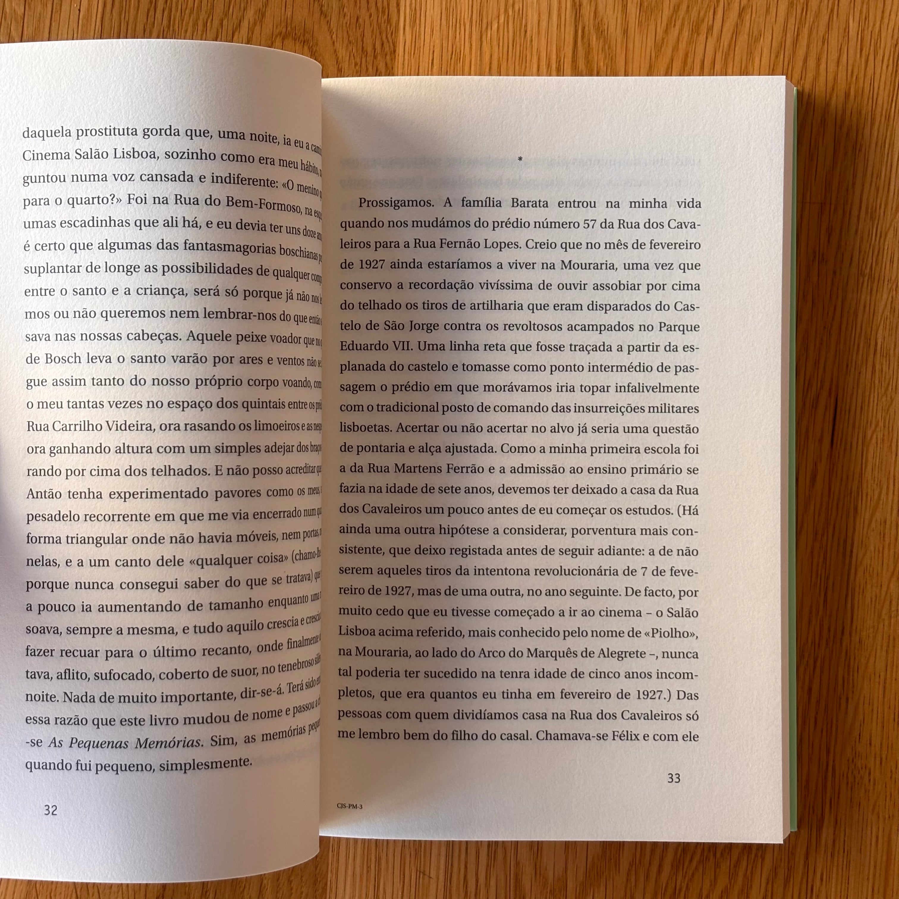 As pequenas memórias by José Saramago