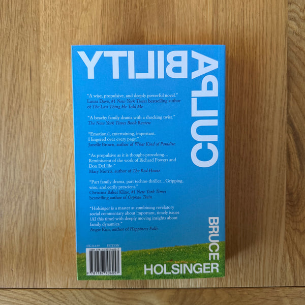 Culpability by Bruce Holsinger