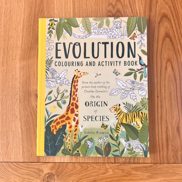 Evolution Colouring and Activity Book by Sabina Radeva
