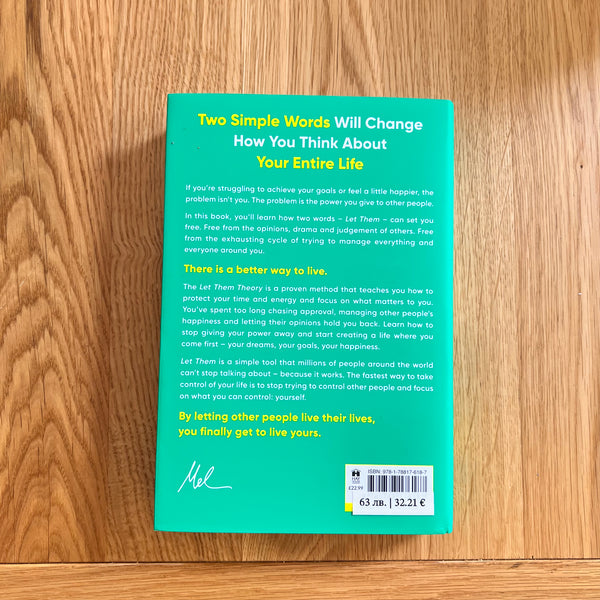The Let Them Theory by Mel Robbins
