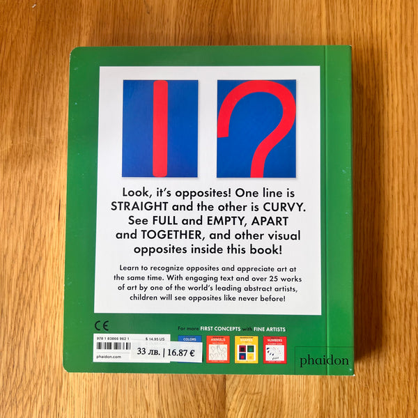 Up, Down & Other Opposites: with Ellsworth Kelly