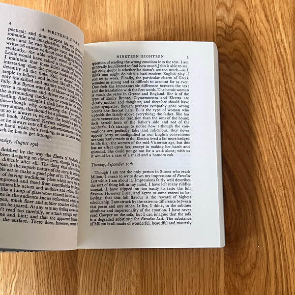 A Writer's Diary by Virginia Woolf