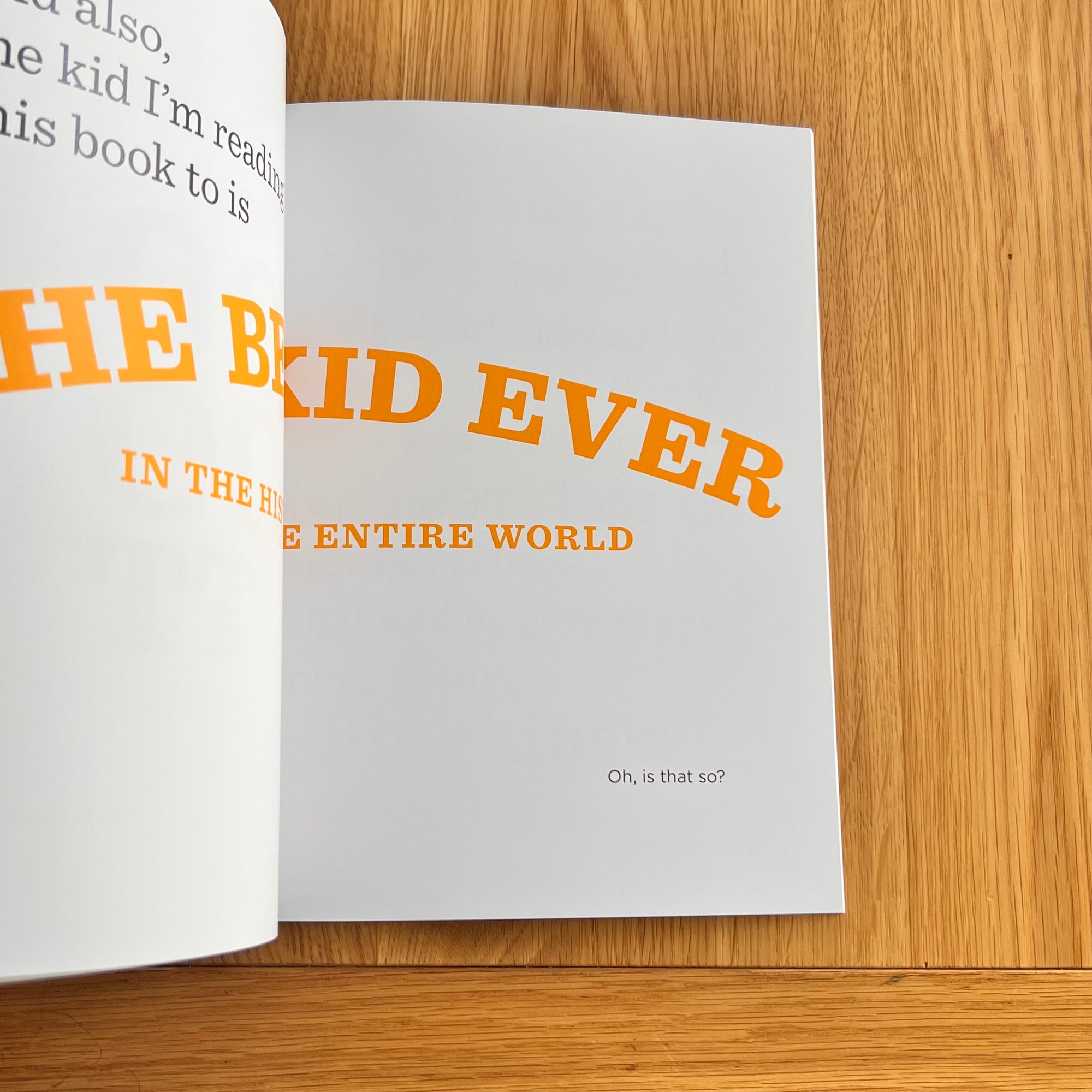 The Book with No Pictures by B.J. Novak