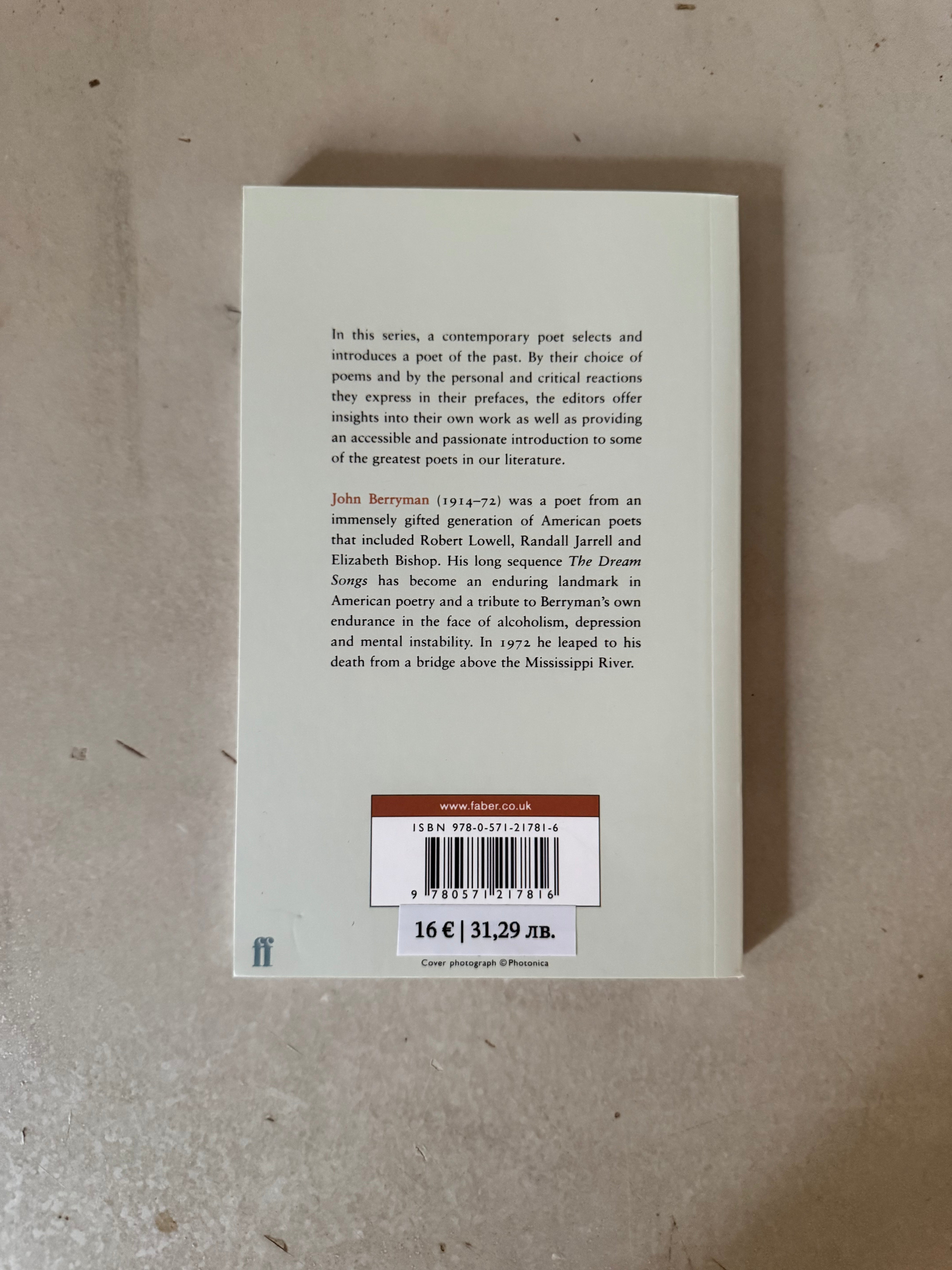 John Berryman by John Berryman