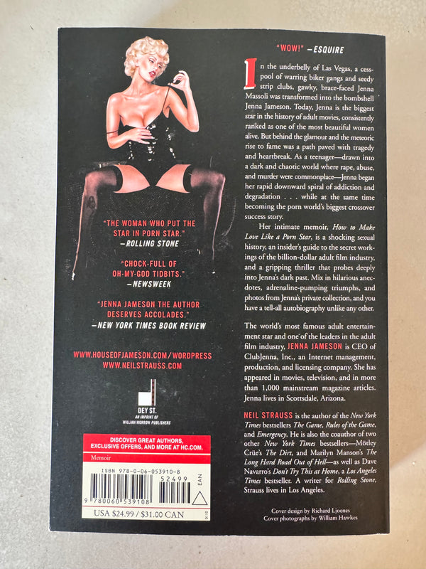 How to Make Love Like a Porn Star: A Cautionary Tale by Jenna Jameson
